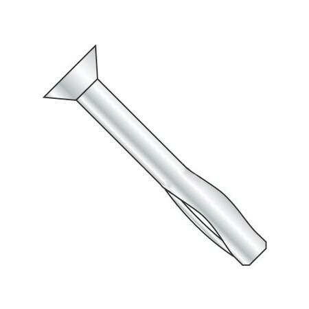 Newport Fasteners Tire Wire Pin Anchor, 1/4" Dia., 3" L, Alloy Steel Zinc Plated, 100 PK 645373